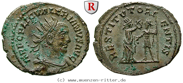 Klicken Sie auf das Bild um es auf Ihrem Rechner zu speichern valerianus-i-antoninian/62583.jpg
