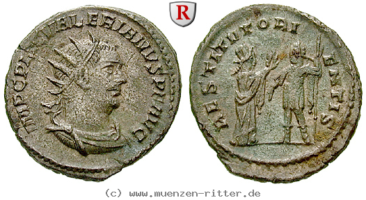 Klicken Sie auf das Bild um es auf Ihrem Rechner zu speichern valerianus-i-antoninian/64323.jpg