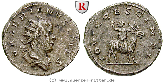 Klicken Sie auf das Bild um es auf Ihrem Rechner zu speichern valerianus-ii--caesar-antoninian/103444.jpg