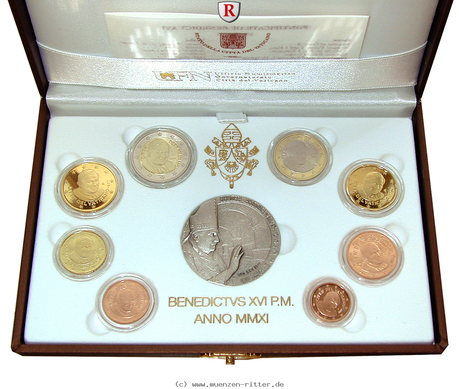 vatikan-benedikt-xvi-euro-kursmuenzensatz/50781.jpg