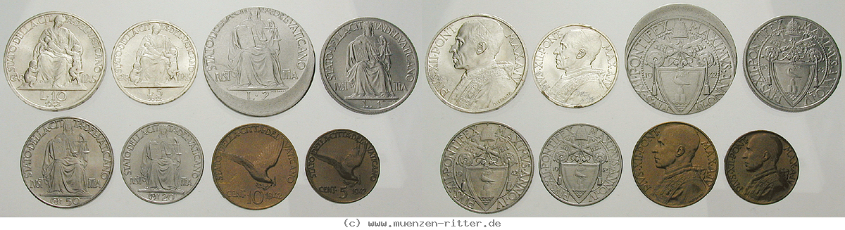 vatikan-pius-xii-kursmuenzensatz/38739.jpg