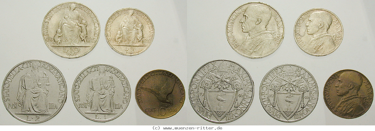 vatikan-pius-xii-kursmuenzensatz/38741.jpg