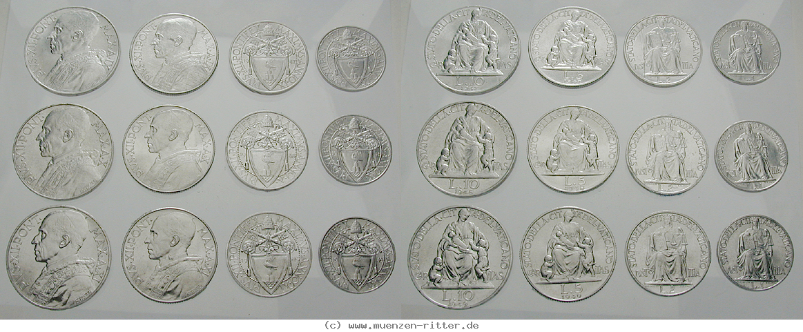 vatikan-pius-xii-kursmuenzensatz/41262.jpg