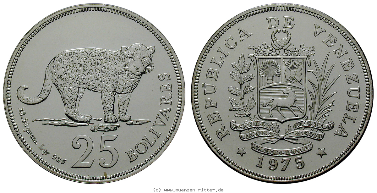 Klicken Sie auf das Bild um es auf Ihrem Rechner zu speichern venezuela-republik-25-bolivares/ag17627.jpg