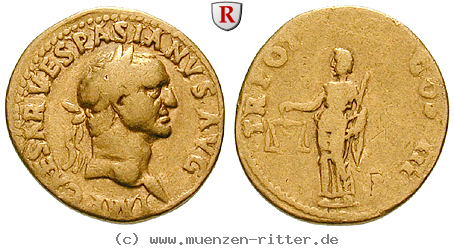 Klicken Sie auf das Bild um es auf Ihrem Rechner zu speichern vespasianus-aureus/52575.jpg