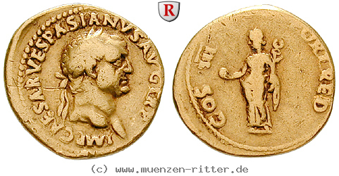Klicken Sie auf das Bild um es auf Ihrem Rechner zu speichern vespasianus-aureus/66217.jpg