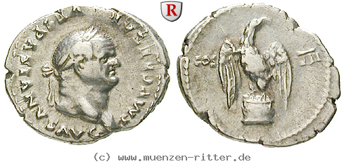 Klicken Sie auf das Bild um es auf Ihrem Rechner zu speichern vespasianus-denar/46597.jpg