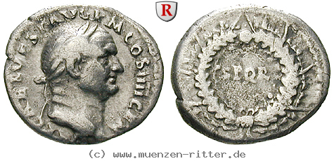 Klicken Sie auf das Bild um es auf Ihrem Rechner zu speichern vespasianus-denar/73686.jpg
