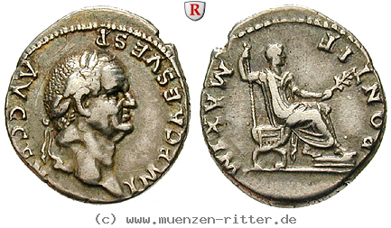 Klicken Sie auf das Bild um es auf Ihrem Rechner zu speichern vespasianus-denar/91274.jpg