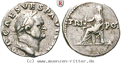 Klicken Sie auf das Bild um es auf Ihrem Rechner zu speichern vespasianus-denar/erom10259.jpg