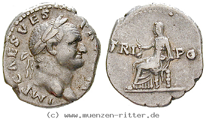 Klicken Sie auf das Bild um es auf Ihrem Rechner zu speichern vespasianus-denar/erom10265.jpg