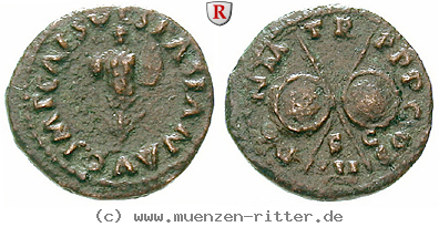 Klicken Sie auf das Bild um es auf Ihrem Rechner zu speichern vespasianus-quadrans/47637.jpg