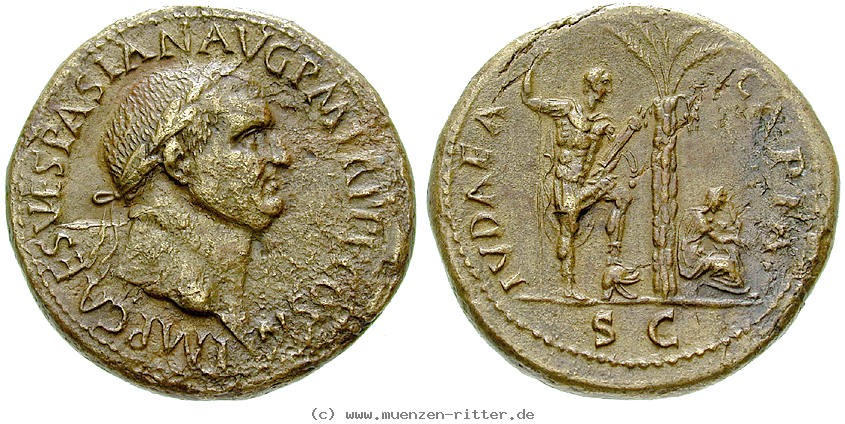 Klicken Sie auf das Bild um es auf Ihrem Rechner zu speichern vespasianus-sesterz/21503.jpg