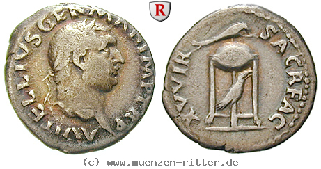 Klicken Sie auf das Bild um es auf Ihrem Rechner zu speichern vitellius-denar/48911.jpg