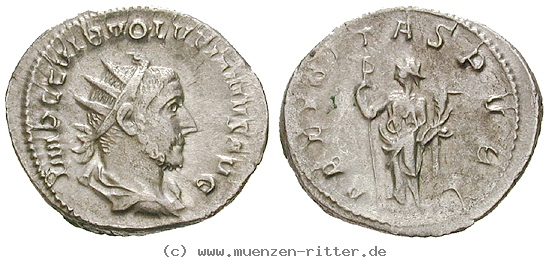 Klicken Sie auf das Bild um es auf Ihrem Rechner zu speichern volusianus-antoninian/19565.jpg
