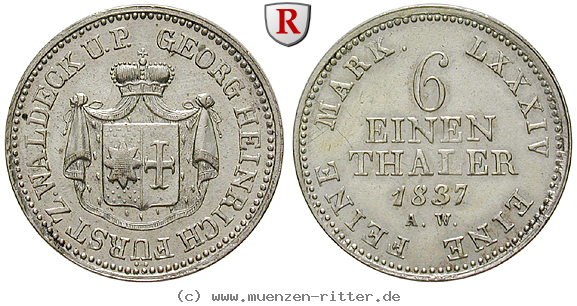 waldeck-fuerstentum-georg-heinrich-1-6-taler/81936.jpg