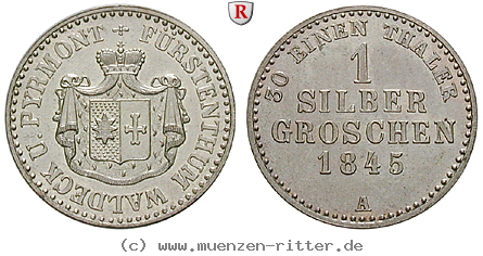 Klicken Sie auf das Bild um es auf Ihrem Rechner zu speichern waldeck-fuerstentum-georg-heinrich-silbergroschen/17481.jpg