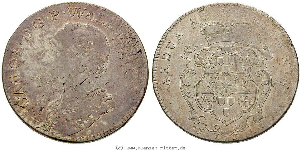 Klicken Sie auf das Bild um es auf Ihrem Rechner zu speichern waldeck-fuerstentum-karl-august-friedrich-reichstaler/15656.jpg