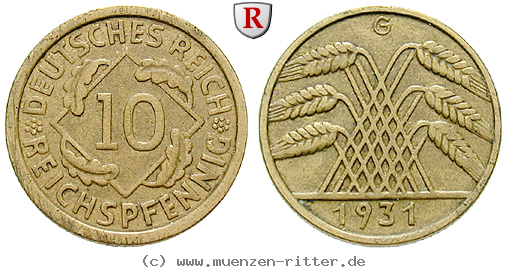 Klicken Sie auf das Bild um es auf Ihrem Rechner zu speichern weimarer-republik-10-reichspfennig/89457.jpg