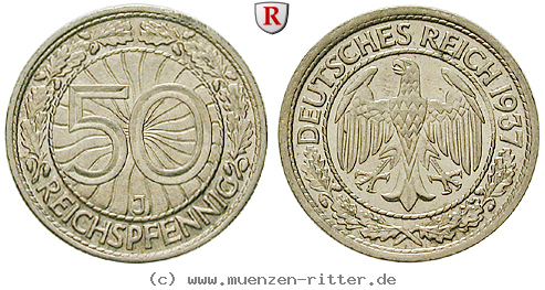 Klicken Sie auf das Bild um es auf Ihrem Rechner zu speichern weimarer-republik-50-reichspfennig/58381.jpg