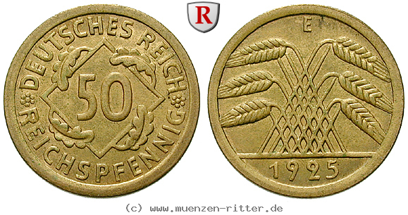 Klicken Sie auf das Bild um es auf Ihrem Rechner zu speichern weimarer-republik-50-reichspfennig/98223.jpg
