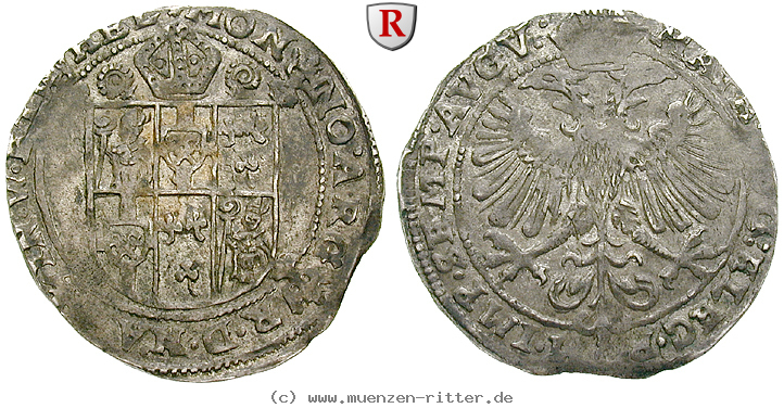 Klicken Sie auf das Bild um es auf Ihrem Rechner zu speichern werden-und-helmstedt-abtei-hugo-preutaeus-von-assindia-4-schilling/69844.jpg