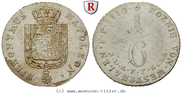 Klicken Sie auf das Bild um es auf Ihrem Rechner zu speichern westfalen-koenigreich-hieronymus-napoleon-1-6-taler/31596.jpg