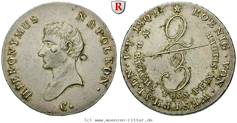 westfalen-koenigreich-hieronymus-napoleon-2-3-taler/67358.jpg