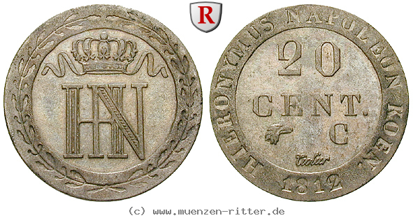 Klicken Sie auf das Bild um es auf Ihrem Rechner zu speichern westfalen-koenigreich-hieronymus-napoleon-20-centimes/39216.jpg