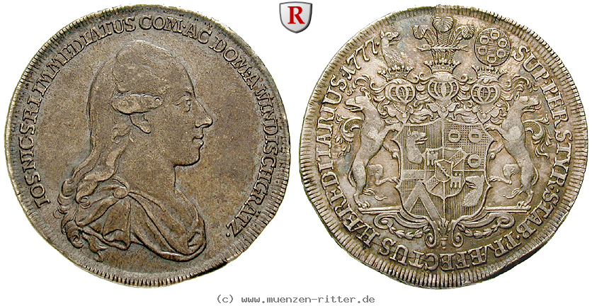 Klicken Sie auf das Bild um es auf Ihrem Rechner zu speichern windischgraetz-grafschaft-josef-niklas-1-2-taler/eadt4560.jpg