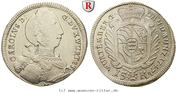 Klicken Sie auf das Bild um es auf Ihrem Rechner zu speichern wuerttemberg-karl-eugen-15-kreuzer/41442.jpg
