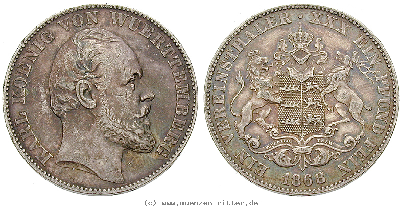wuerttemberg-karl-vereinstaler/19140.jpg