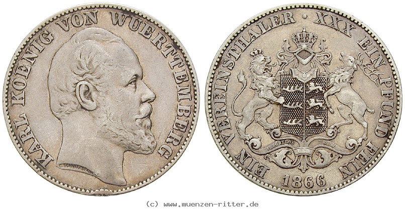 wuerttemberg-karl-vereinstaler/27832.jpg