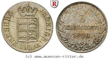 Klicken Sie auf das Bild um es auf Ihrem Rechner zu speichern wuerttemberg-wilhelm-i-3-kreuzer/34476.jpg