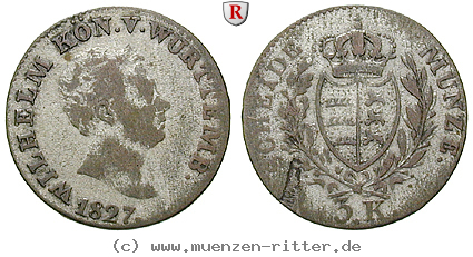 wuerttemberg-wilhelm-i-3-kreuzer/86176.jpg