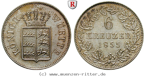 Klicken Sie auf das Bild um es auf Ihrem Rechner zu speichern wuerttemberg-wilhelm-i-6-kreuzer/86165.jpg