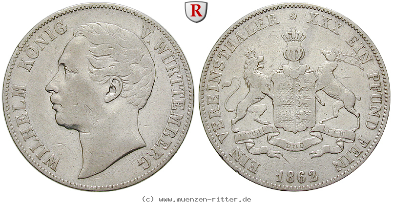 wuerttemberg-wilhelm-i-vereinstaler/27094.jpg