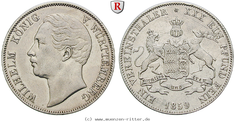 wuerttemberg-wilhelm-i-vereinstaler/27459.jpg