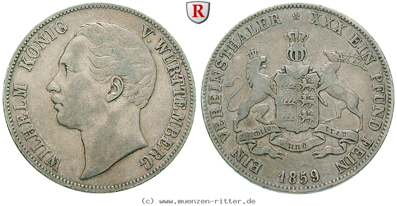wuerttemberg-wilhelm-i-vereinstaler/66742.jpg
