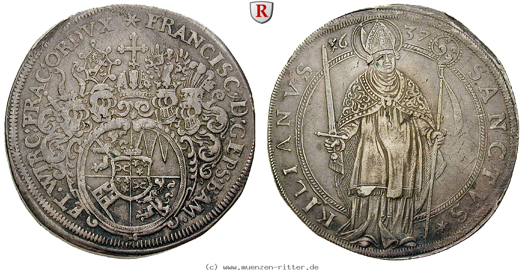 wuerzburg-bistum-franz-von-hatzfeld-taler/81322.jpg